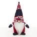 The Holiday Aisle® AMERICA STRIPE GNOME SMALL 4"X3"X7.5", Wood | 7.5 H x 4 W x 3 D in | Wayfair 1A33E330D45A49799B3EA72EAA651DED