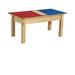 Wood Designs Time-2-Play Table Wood/Plastic in Black | 14.5 H x 35 W x 15.5 D in | Wayfair TPRET14-PRB