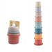 PEACNNG Infant/Baby Bath Stacking Cup Baby Stack Tower 0 12 Months 1-3 Years Early Educational Beach Toys Newborn Gift