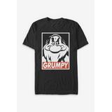 Men's Big & Tall Disney Grumpy Tee by Disney in Black (Size LT)