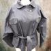 Anthropologie Jackets & Coats | Mare Mare X Anthropologie Grey Dolman Sleeve Belted Canvas Utility Jacket Nwt | Color: Gray | Size: M