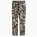 J. Crew Pants & Jumpsuits | J. Crew Women's Vintage Straight Cargo Camo Pants 25 P Stretch Pockets #J7312 | Color: Green | Size: 25p