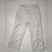 Lululemon Athletica Pants & Jumpsuits | Lululemon Athletica Drawstring Pocket Crop Pants Size 2 | Color: Cream | Size: 2