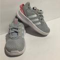Adidas Shoes | Adidas Toddler’s Girls Shoes Size 5k | Color: Gray/White | Size: 5bb