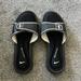 Nike Shoes | Nike Black Comfort Footbed Slides Slip On Women's Sandals Size 8 | Color: Black | Size: 8