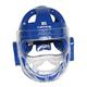 Harilla Taekwondo Face Shield Ventilated Martial Arts Headgear Kids Adults Karate Headgear Adult Children Karate Headgear Mma Sport Head Guard for Taekwondo Sparring Boxing Kickboxing, Blue, XL