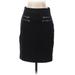 Banana Republic Casual Skirt: Black Solid Bottoms - Women's Size 0