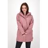 Regenjacke DEPROC ACTIVE "Friesennerz NEW ELLESMERE", Damen, Gr. 52 (XXL), lila, Obermaterial: 100% Polyurethan;Futter: 100% Polyester, casual, figurumspielend, Langarm gerader Abschluss mit Druckknopf, Jacken, auch in Großen Größen erhältlich