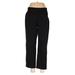 Lands' End Casual Pants - High Rise: Black Bottoms - Women's Size Medium Tall