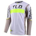 Troy Lee Designs Herren Se Pro Motocross-Trikot, Nebbia/Giallo Fluo,