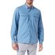 s.Oliver Men's 2125836 Hemden Langarm, blau 57Y1, XL