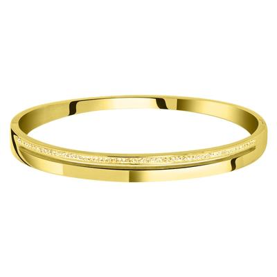 Lucardi Armband Stahl Gold - Gelb 58.0mm Damen Image