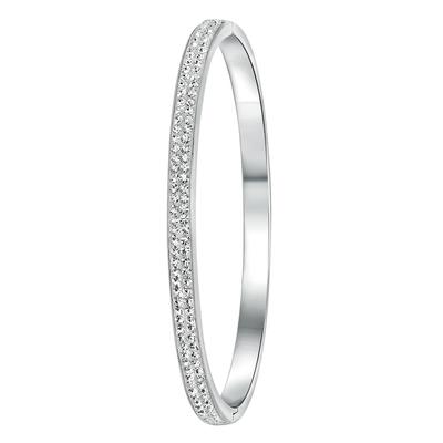 Lucardi Armband Stahl Weiß - 62.0mm Damen Image