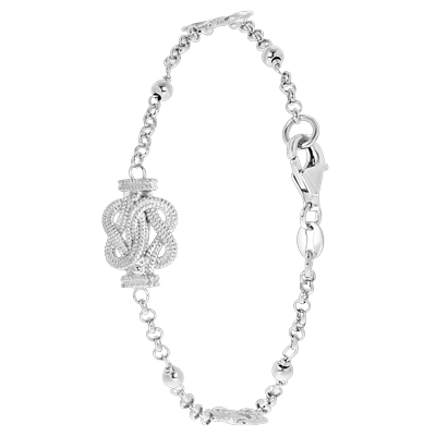 Lucardi Armband 925 Silber - silbern Damen Image