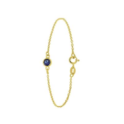 Lucardi Armband 925 Silber - August Gold September Damen Image