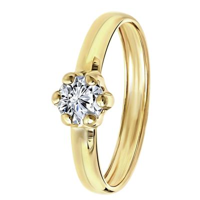 Lucardi Ringe 9 carat 375 Gold - 55mm Damen Image
