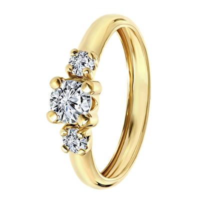 Lucardi Ringe 9 carat Gold - 53mm Damen Image