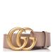 Gucci Accessories | Authentic Gucci Gg Double G Marmont Buckle Belt Moon Porcelain Rose 40 Mm | Color: Gold/Pink | Size: 80