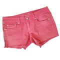 American Eagle Outfitters Shorts | American Eagle Outfitters Salmon Pink Stretch Jean Shorts Denim Shorts Cutoffs 6 | Color: Pink | Size: 6