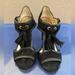 Coach Shoes | Black Suede Coach Tassel Heels 7 | Color: Black/Gold | Size: 7