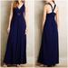 Anthropologie Dresses | Anthropologie Maeve Blue Yuma Maxi Dress Sz 0 | Color: Blue | Size: 0