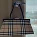 Burberry Bags | Burberry Handbag In Excellent Condition | Color: Cream/Red | Size: Os