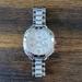 Coach Accessories | Coach Tatum Stainless Steel Sunray Dial Bracelet Watch | Color: Silver | Size: Os