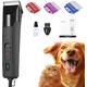 Professional Dog Grooming Electric Corded Clipper Super 2-Speed,Low Noise,Cool & Quiet Running Design for Thick Heavy Coats,Dogs,Cats and Other Animal