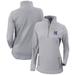 Women's Columbia Gray New York Yankees Omni-Wick Outward Nine Quarter-Zip Pullover Top