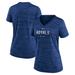 Women's Nike Royal Kansas City Royals Authentic Collection Velocity Practice Performance V-Neck T-Shirt