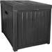 Deck Box - 50 Gal Lightweight Resin Deck Storage Box Small Indoor/Outdoor Deck Box for Store Items in Courtyards Garages Patio Furniture Pool Accessories
