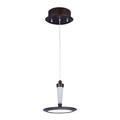 E21162-01BZ-ET2 Lighting-Hilite-12W 1 LED Pendant-7 Inches wide by 7 inches high-Bronze Finish