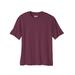 Blair Men's Haband Men’s Crew Neck Affordabili-Tee Shirt - Red - 6X