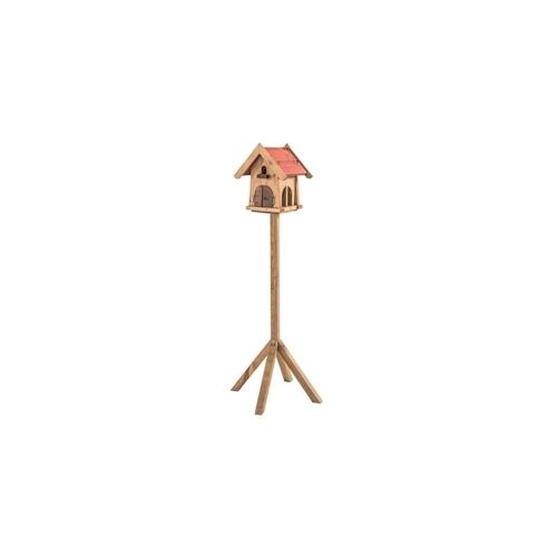 Vogelhaus Max mit StänderMaße: 25x27x33 cm, Kiefer FSC 100%