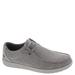 Skechers USA Relaxed Fit: Melson-Remie - Mens 8 Grey Slip On Medium