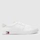 Tommy Jeans vulcanised trainers in white