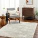 Iduia 5'3" x 7' Modern Rose Cream/Dusty Sage/Nutmeg/Gray/Smoke Area Rug - Hauteloom