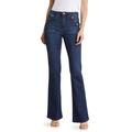 'ab'solution Button Trim Flare Jeans - Blue - Wit & Wisdom Jeans