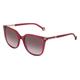 Carolina Herrera 0140/S Damen-Sonnenbrille Vollrand Oval Acetat-Gestell, rot