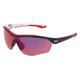 Under Armour UA YARD PRO Unisex-Sonnenbrille Vollrand Monoscheibe Kunststoff-Gestell, blau