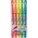 uni Propus Window Double-Sided Highlighter Pen with 4.0 mm/0.6 mm Twin Tip 5 Color Set (PUS102T5C)