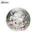 SANWOOD Crystal Ball Transparent Bubbles Sphere Faux Crystal Glass Ball Home Office Ornament Decor