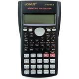 Scientific Calculator 240 Calculations Function 12 Digits Double Display Business Office School Pocket Calculator Black Color (JS-82MS-A)