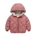 Aayomet Coat For Kids Boys Waterproof Ski Snow Jacket Hooded Lined Windproof Winter Jacket Orange 18-24 Months