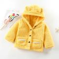 Aayomet Toddler Boys Winter Coat Winter Warm Coat Children Jacket Fashion Warm Kids Boy Coat Coat Winter Clothes Hooded Jacket Boys Coat&Jacket Yellow 18-24 Months