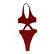 iOPQO jumpsuits for women Women s Plus Size One-Piece Swimsuits Bathing Suit With Tummy Control Swimwear Swimwears One Pieces Red S