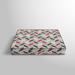 Tucker Murphy Pet™ Davarrio Chevron/Zig Zag Polyester Pet Bed | 4 H x 27 W x 20 D in | Wayfair 790CD19008244F1DA897EBA0F6B7D4CD