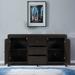 Red Barrel Studio® 64.01" Wide 3 Drawer Sideboard Wood in Brown | 34.21 H x 64.01 W x 15.81 D in | Wayfair ED9446ED69944075BEE95ED86E6E7CE8