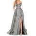 Soighxzc Party Wedding Dress Mini Dress Casual Dress For Women Sleeveless Midi Dress Solid Color Slim Dress Stretchy Maxi Dress