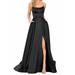 Soighxzc Party Wedding Dress Mini Dress Casual Dress For Women Sleeveless Midi Dress Stretchy Maxi Dress Solid Color Swing Dress